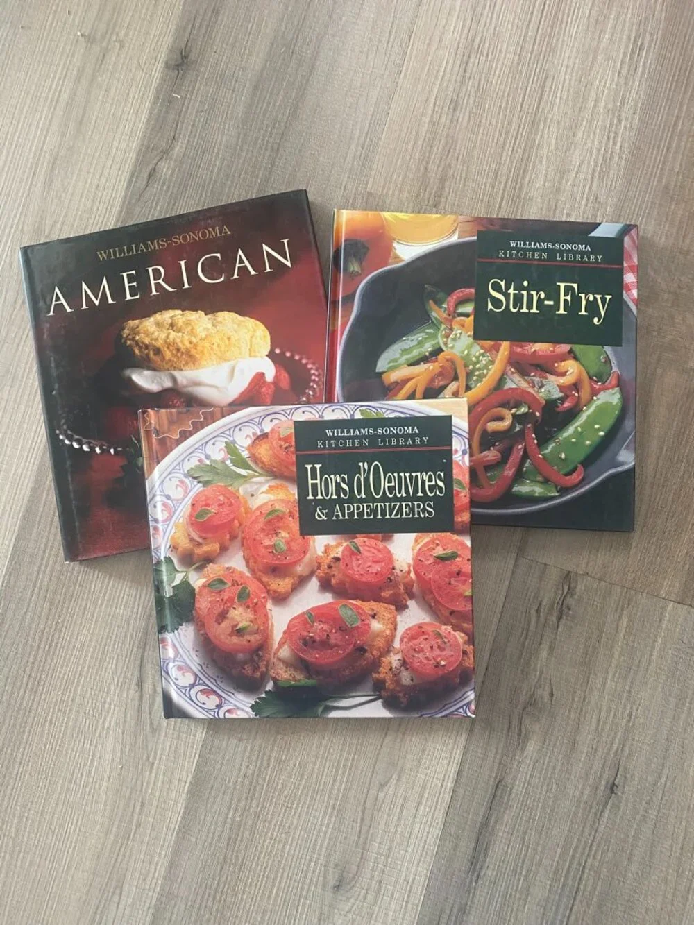 Williams-Sonoma Cookbooks: American, Hors d'Oeuvres, Stir Fry